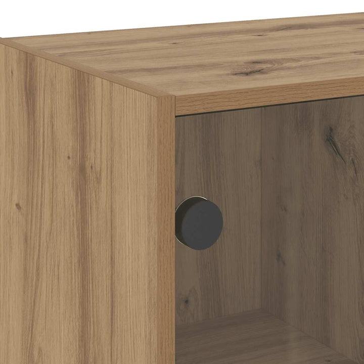 skænk 102x37x75,5 cm konstrueret træ kunsteg