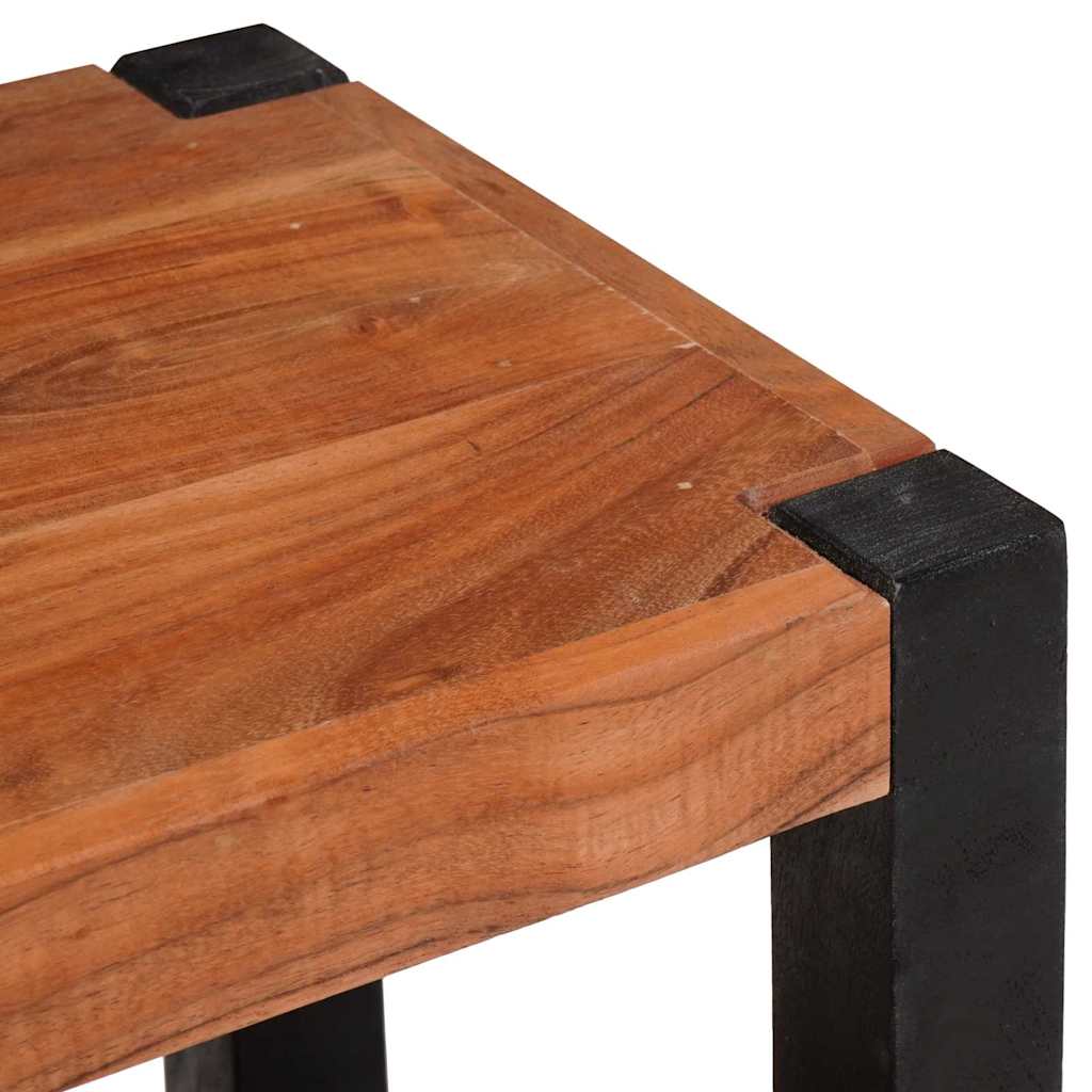 Bogreol 3 pcs Brun 80 x 30 x 110 cm Massivt Akacietræ