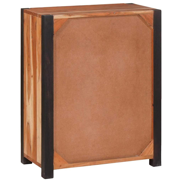 Sideboard 3 stk. Brun 110 x 30 x 75 cm Massivt Akacietræ