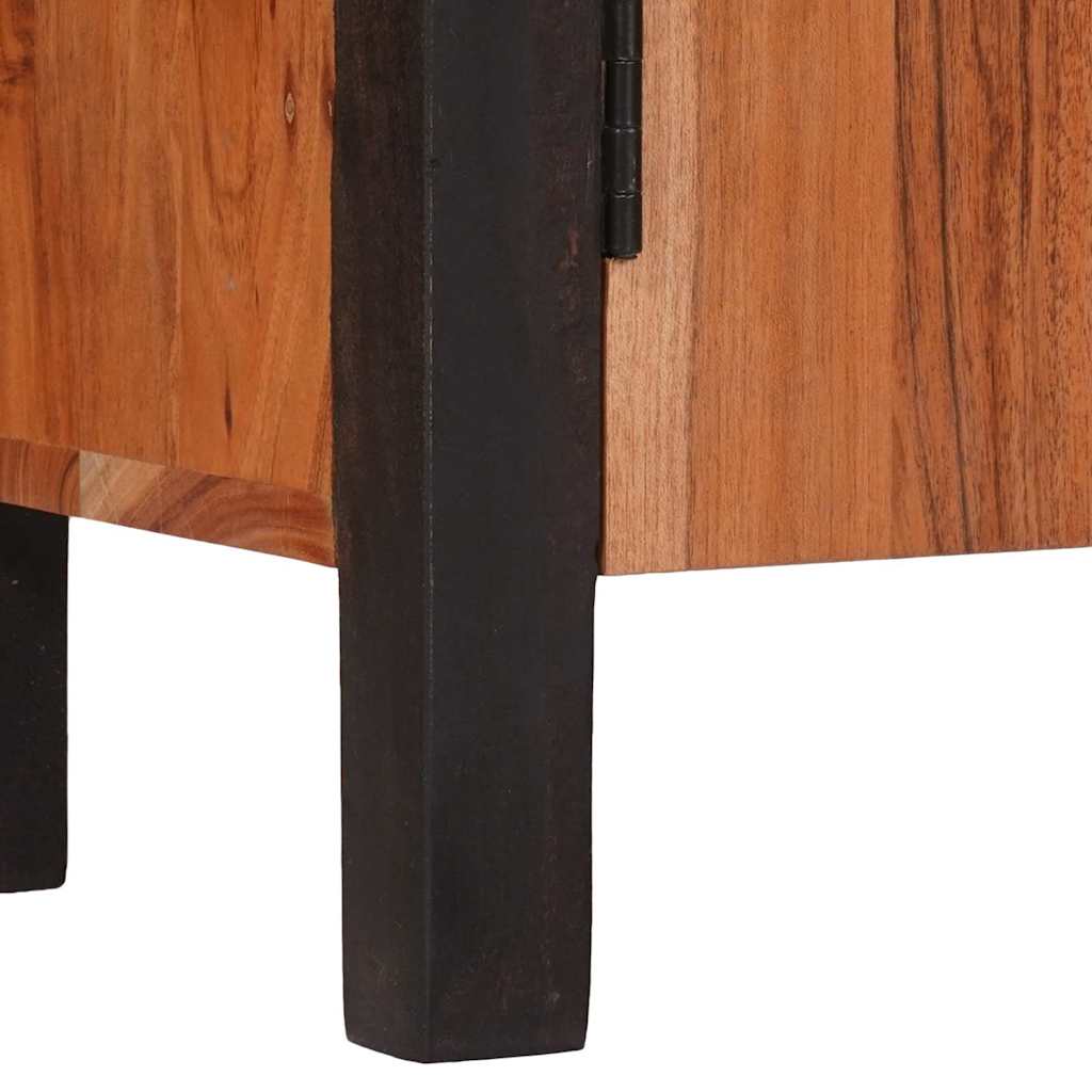 Sideboard 3 stk. Brun 55 x 30 x 75 cm Massivt Akacietræ