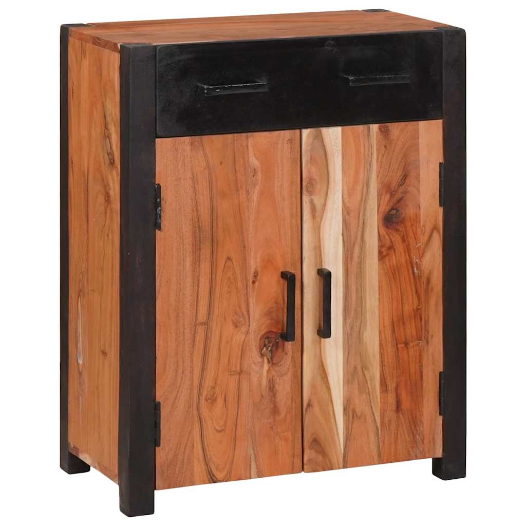 Sideboard 2 stk. Brun 110 x 30 x 75 cm Massivt Akacietræ