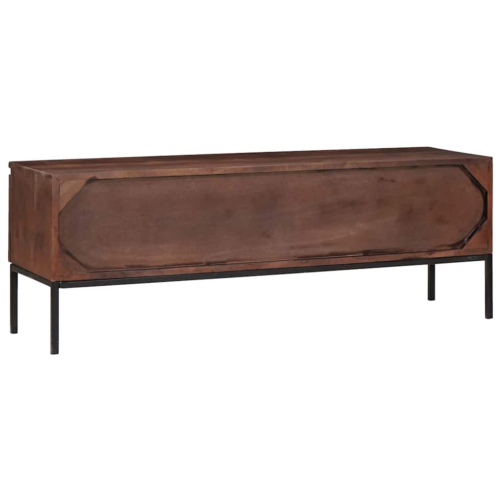 TV-skab honningfarvet 110 x 30 x 36 cm Massivt akacietræ