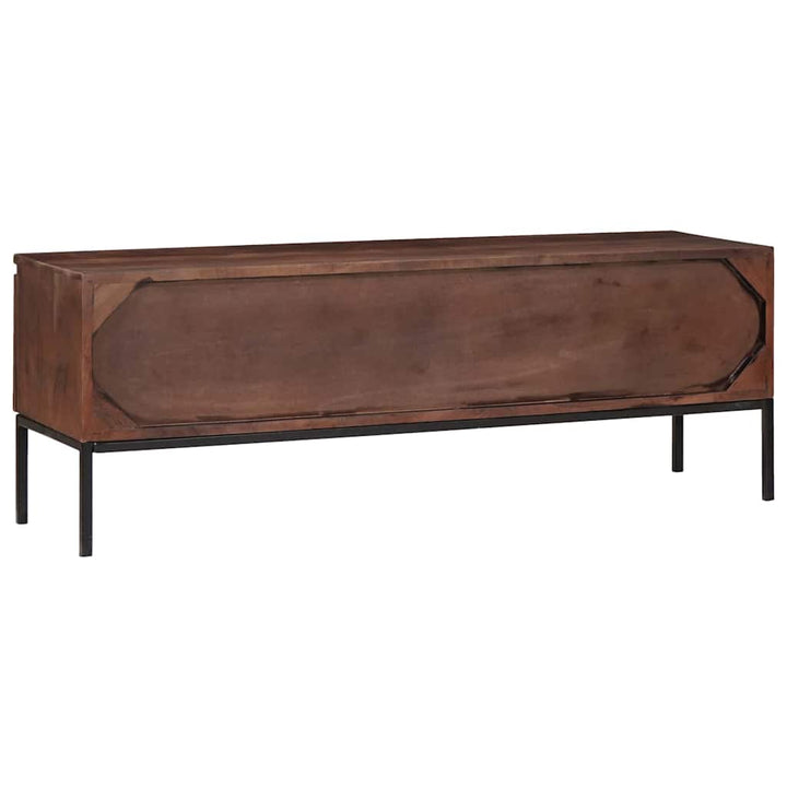 TV-skab honningfarvet 110 x 30 x 36 cm Massivt akacietræ
