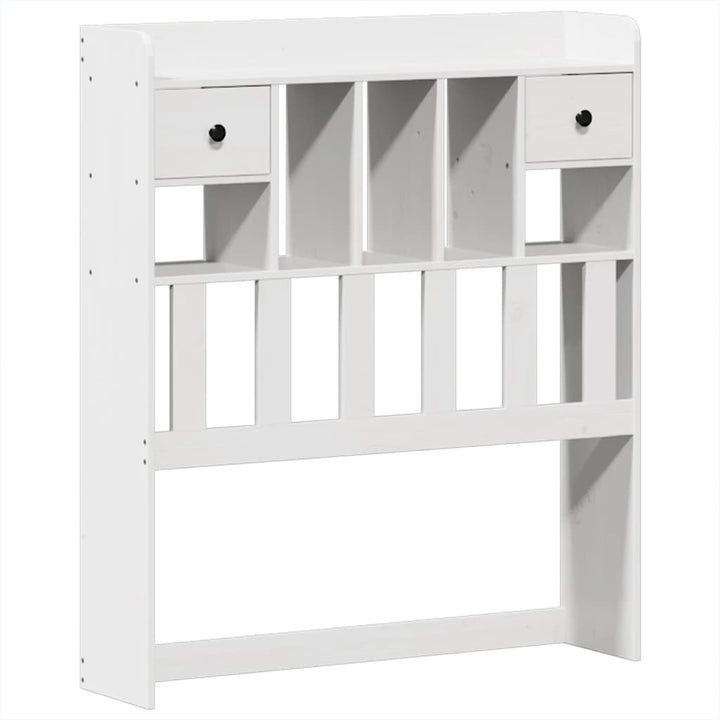 sengeramme uden madras 90x190 cm massivt fyrretræ hvid