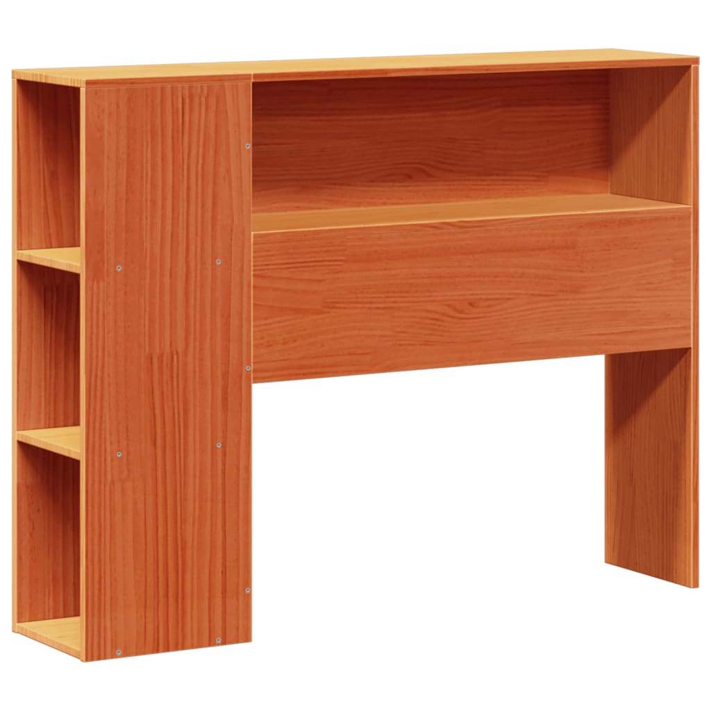 sengeramme uden madras 75x190 cm massivt fyrretræ gyldenbrun