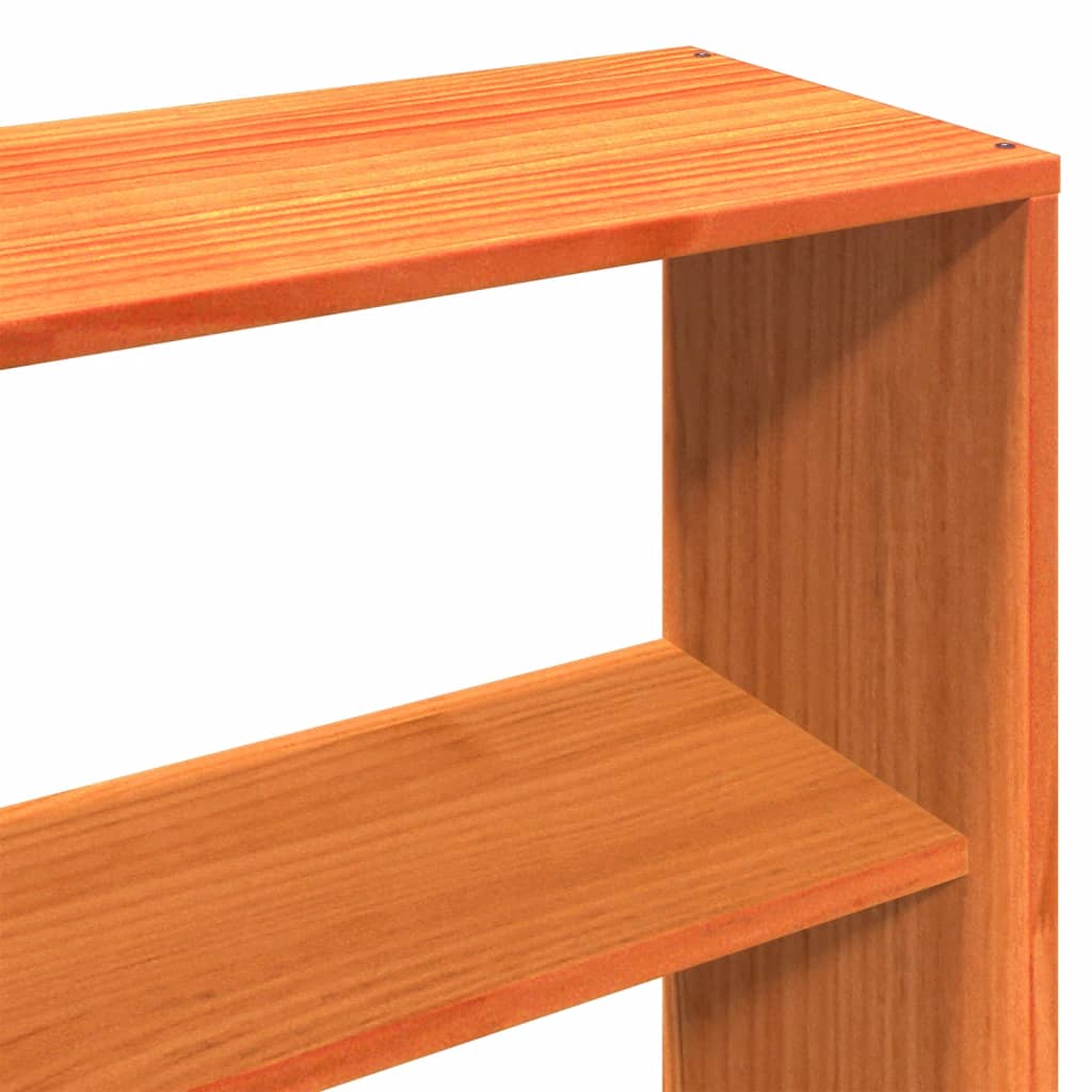 sengeramme uden madras 200x200 cm massivt fyrretræ gyldenbrun