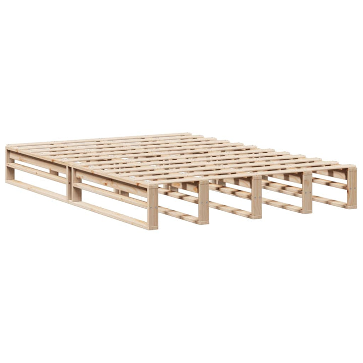 seng med reol uden madras 160x200 cm massivt træ