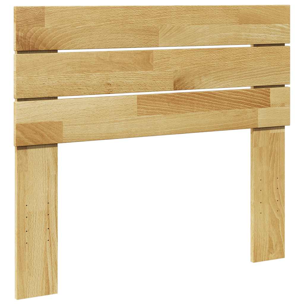 sengegavl 100 cm massivt træ eg