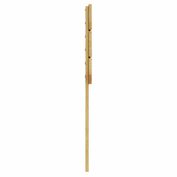 sengegavl 100 cm massivt træ eg