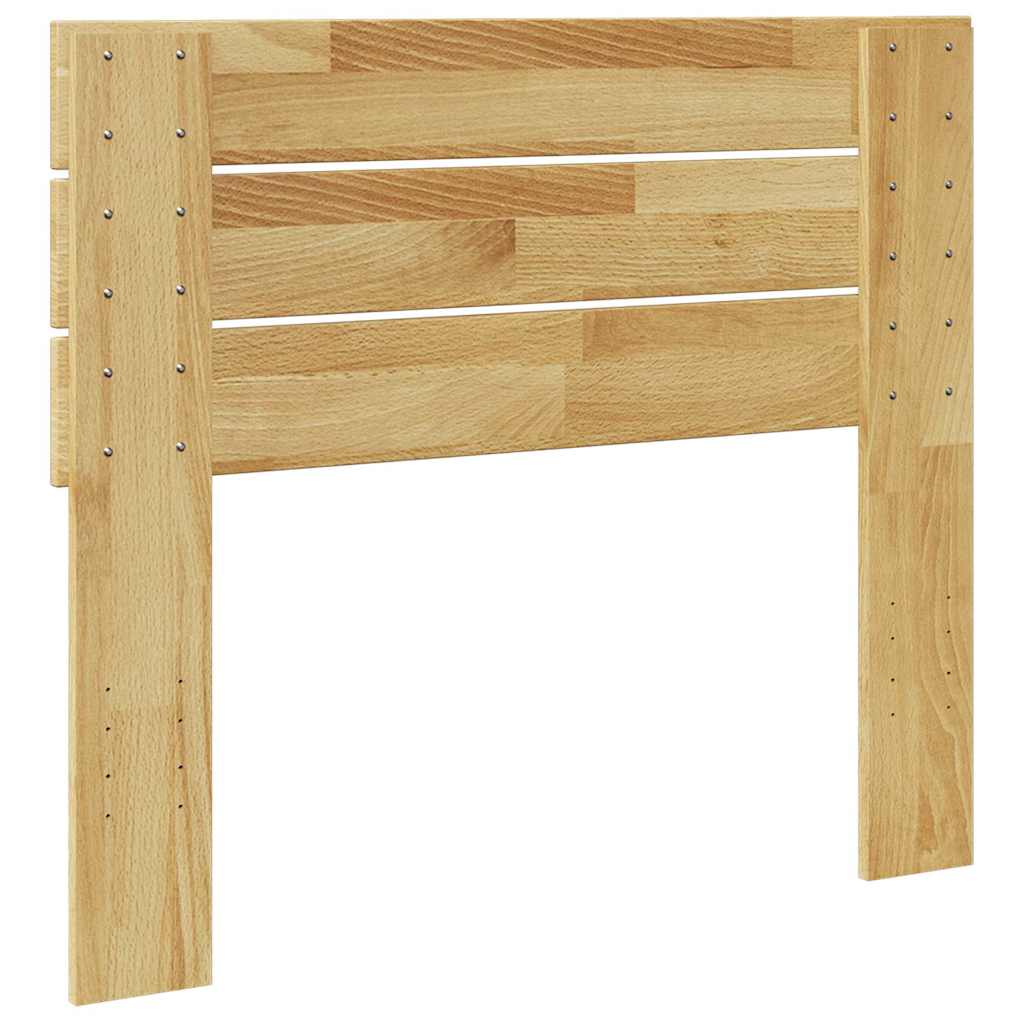sengegavl 100 cm massivt træ eg