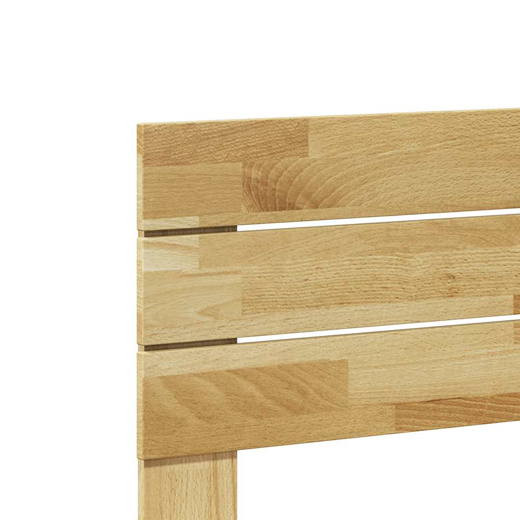sengegavl 100 cm massivt træ eg