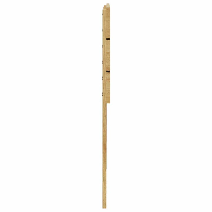 sengegavl 140 cm massivt træ eg