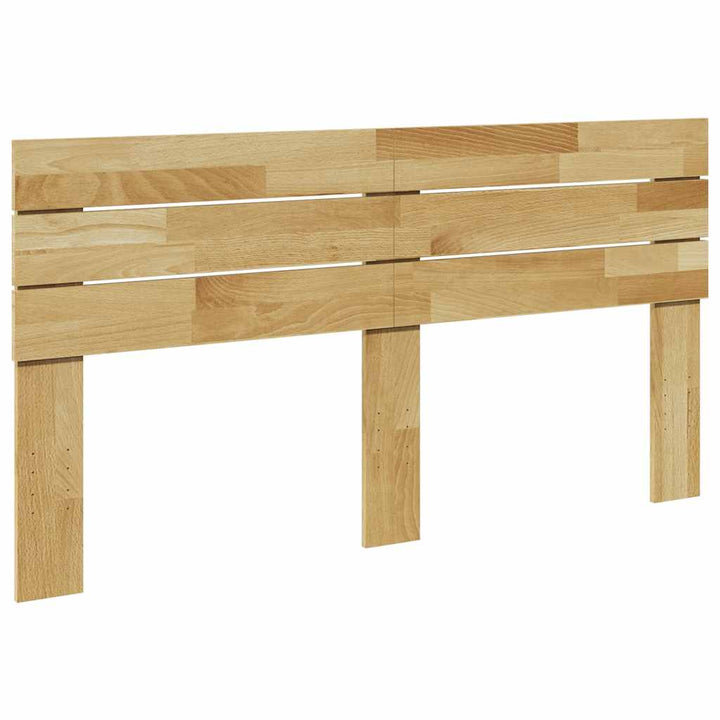 sengegavl 150 cm massivt træ eg
