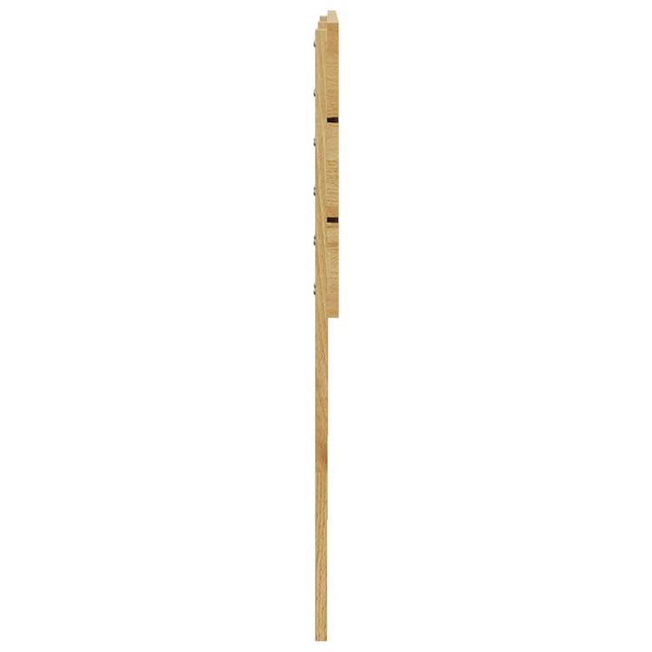 sengegavl 150 cm massivt træ eg