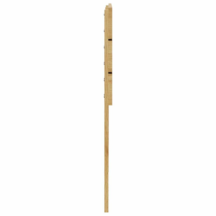 sengegavl 160 cm massivt træ eg