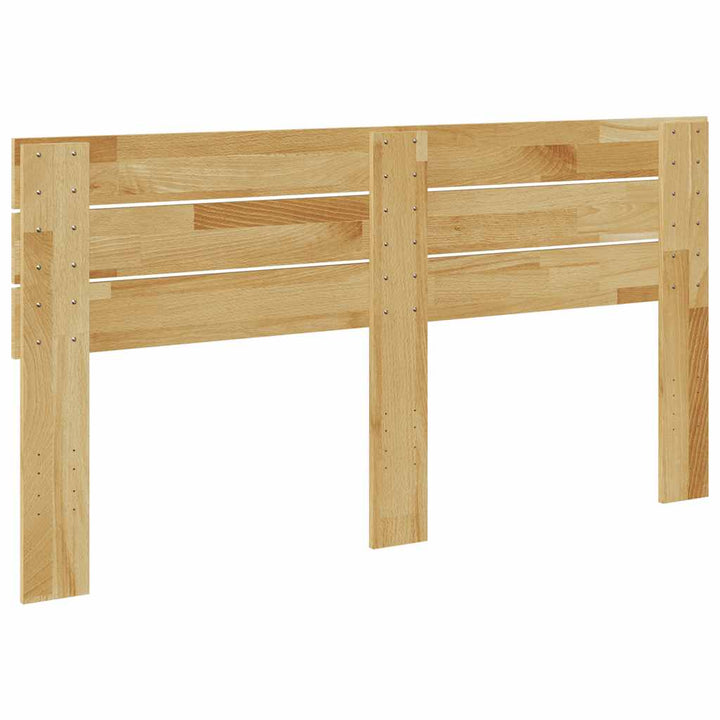 sengegavl 160 cm massivt træ eg