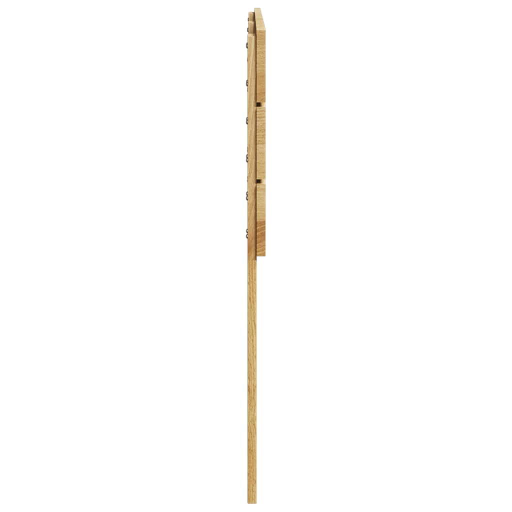 sengegavl 180 cm massivt træ eg