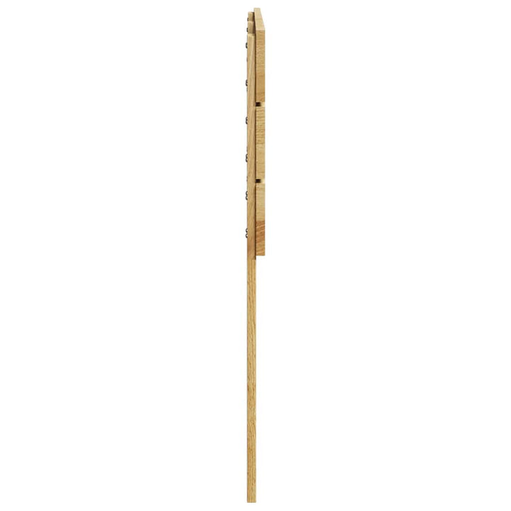 sengegavl 200 cm massivt træ eg