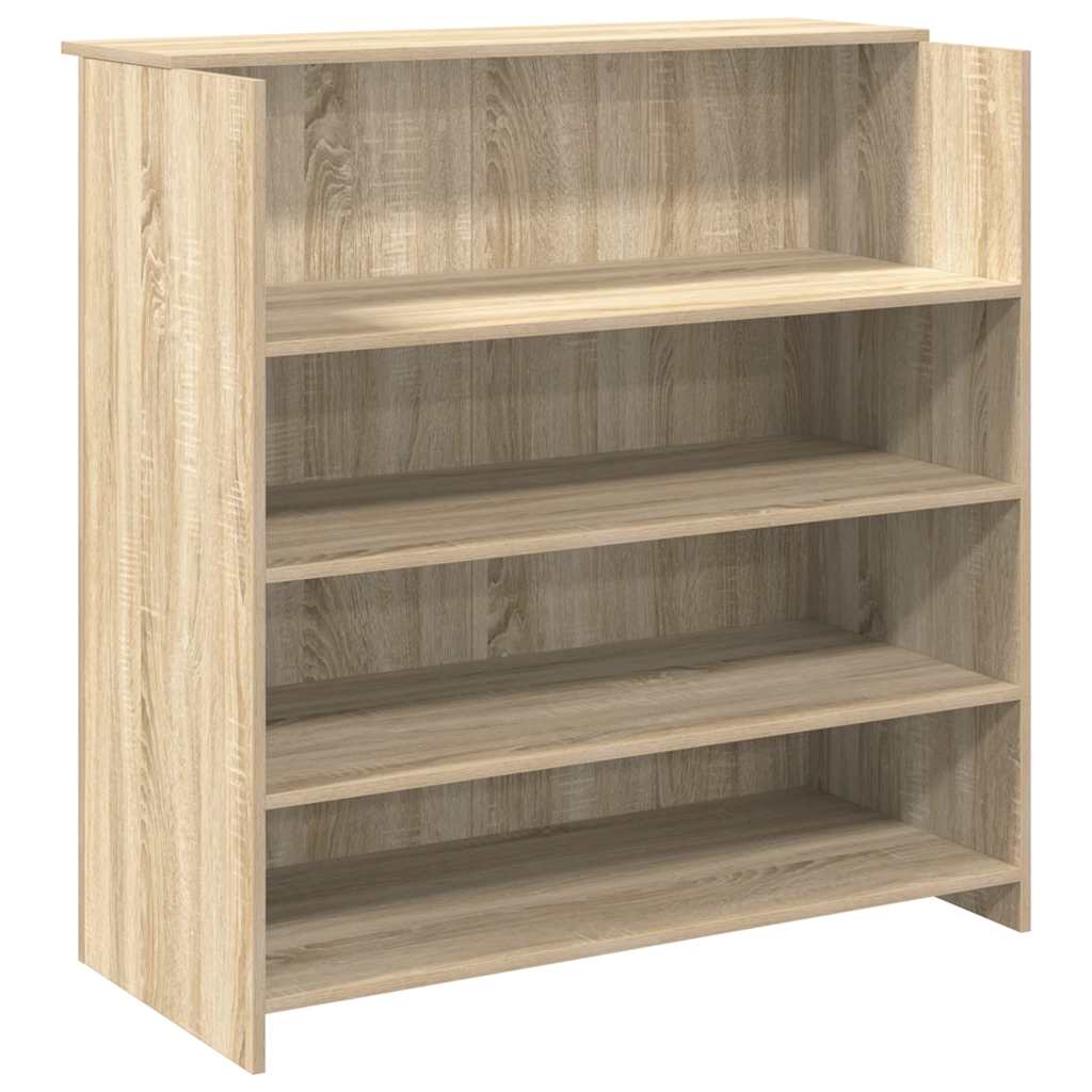 receptionsdisk Sonoma eg 100x50x103,5 cm konstrueret træ