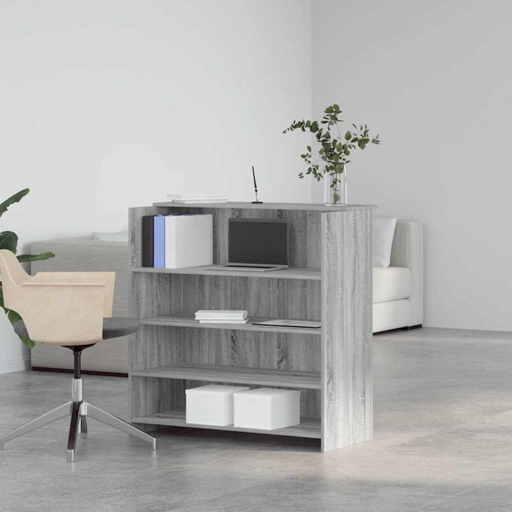 receptionsskranke grå sonoma 100x50x103,5 cm konstrueret træ