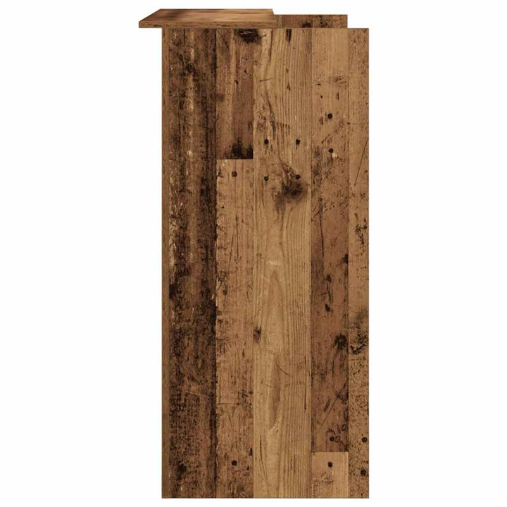 receptionsskranke antikt træ 100x50x103,5 cm konstrueret træ