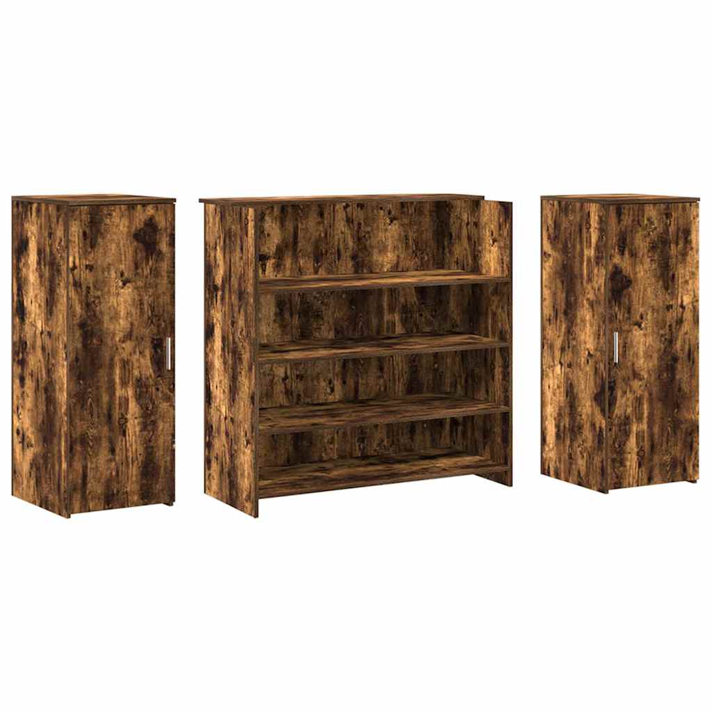 receptionsskranke 180x50x103,5 cm konstrueret træ