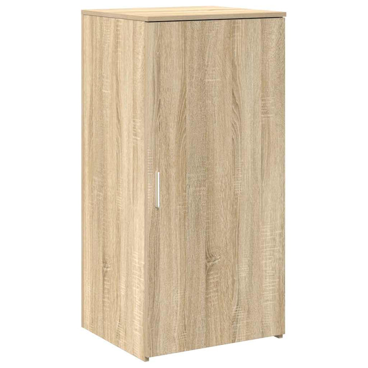 receptionsskranke 155x50x103,5 cm konstrueret træ sonoma-eg