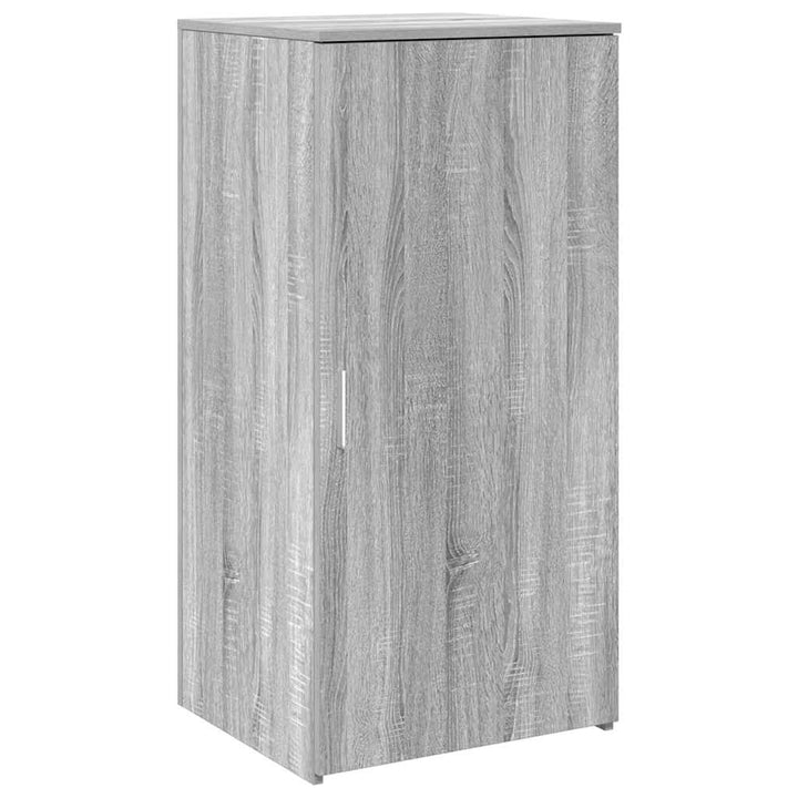 receptionsskranke 155x50x103,5 cm konstrueret træ grå sonoma