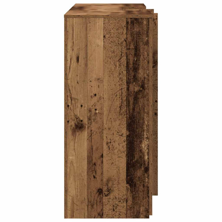 receptionsskranke 155x50x103,5 cm konstrueret træ antikt træ