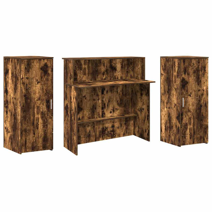 receptionsskranke 180x50x103,5 cm konstrueret træ