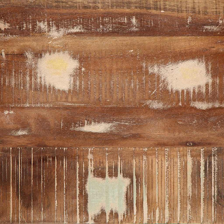 konsolbord 90x32x75 cm massivt genbrugstræ