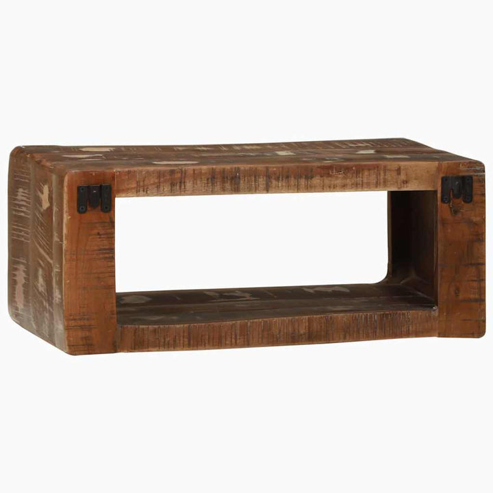 TV-skab Flerfarvet 60 x 30 x 25 cm Massivt genbrugstræ