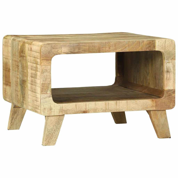 Sofabord Brun 50 x 50 x 35 cm Massivt mangotræ