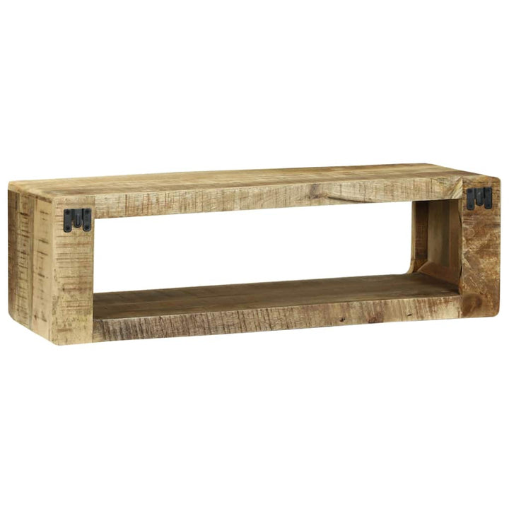 TV-skab med hylde Brun 80 x 30 x 25 cm Massivt mangotræ