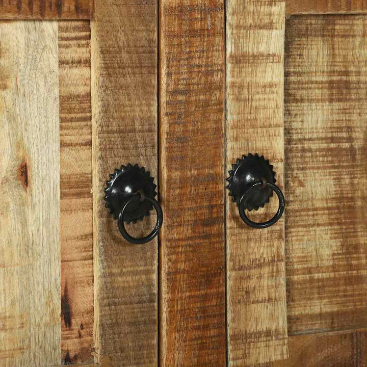 Sofabord Brun 80 x 54 x 45 cm Massivt mangotræ