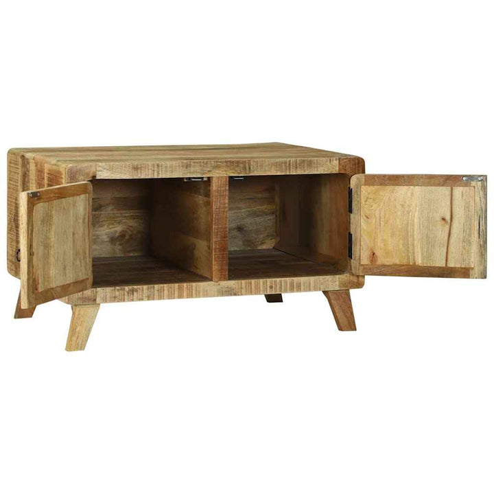 Sofabord Brun 80 x 54 x 45 cm Massivt mangotræ