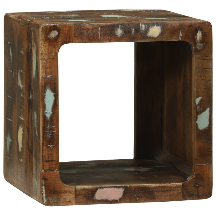 TV Enheder 2 pcs Flerfarvet 36 x 30 x 36 cm Solid genbrugs træ