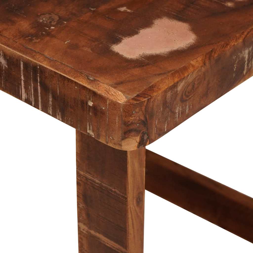Indskudsborde 2 pcs Brun 46 x 46 x 45 cm Solid genbrugs træ