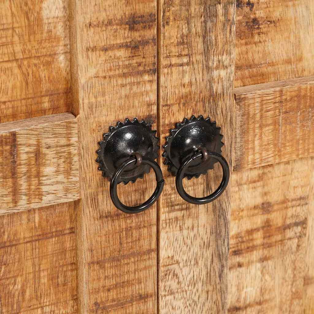 Badeværelsesskab Brun Massiv mangotræ og konstrueret træ