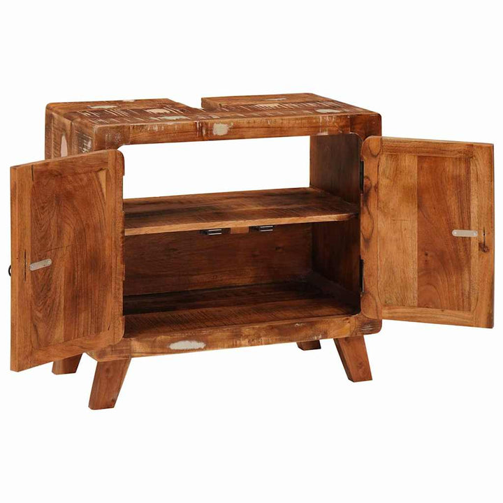 Badeværelsesskab Solide genanvendte træ og konstrueret træ