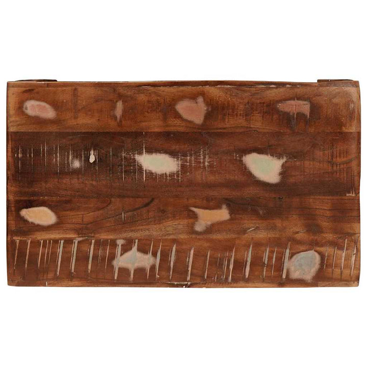 Endebord Brun 60 x 35 x 46 cm Solid genbrugs træ