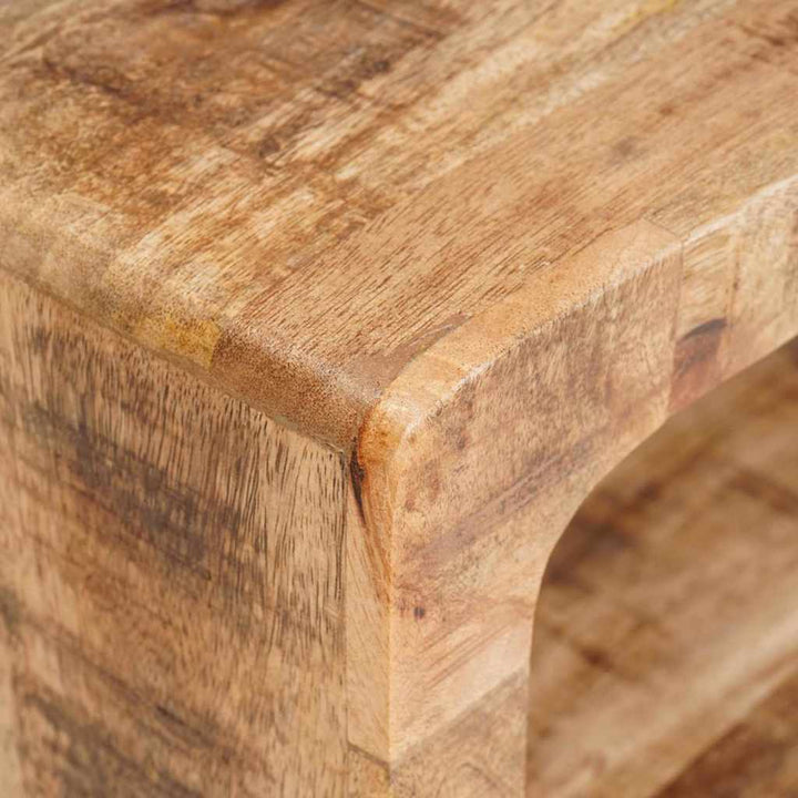 Sengebord 2 pcs Brun 45 x 30 x 24 cm Massivt mangotræ
