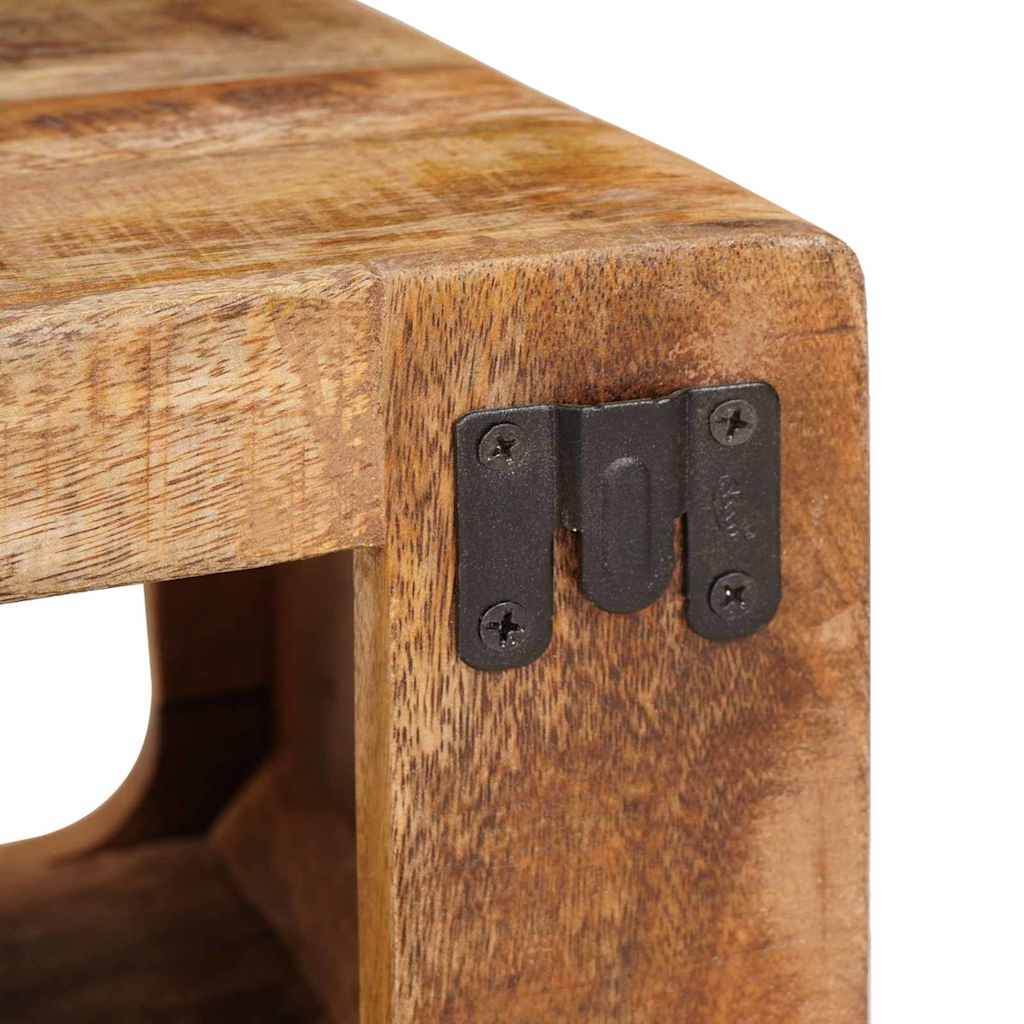 Sengebord 2 pcs Brun 45 x 30 x 24 cm Massivt mangotræ