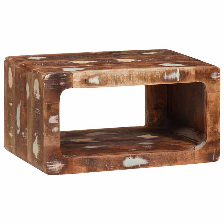 Sengebord 2 pcs Brun 45 x 30 x 24 cm Solid genbrugs træ