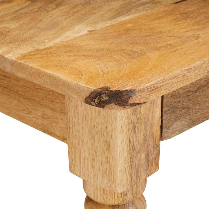 Sofabord Brun 110 x 55 x 40 cm Massivt mangotræ