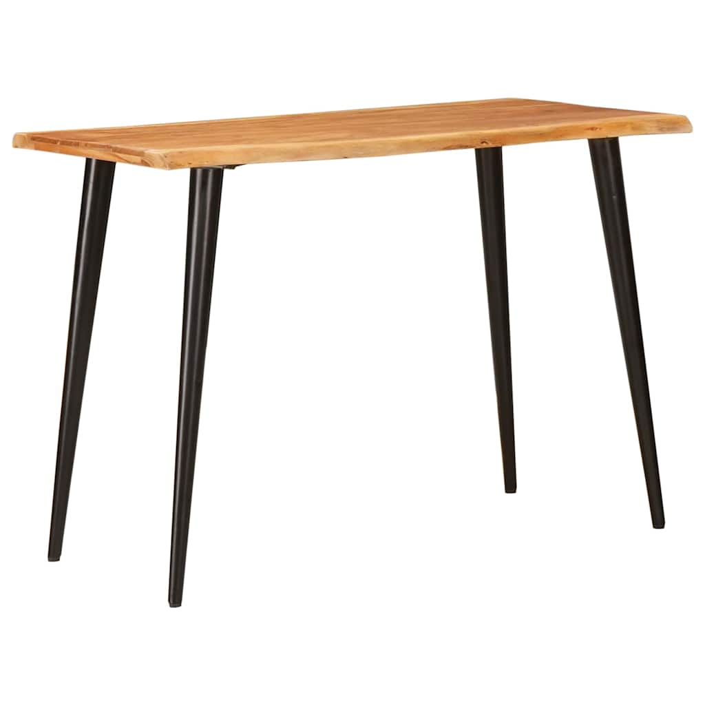 Spiseborde Brun og sort 110 x 55 x 78 cm Massivt mangotræ