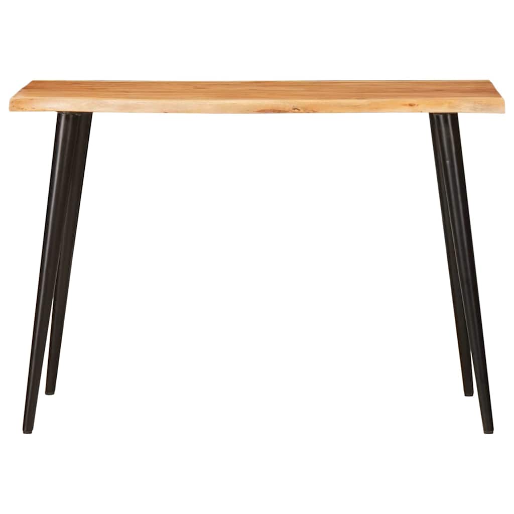 Spiseborde Brun og sort 110 x 55 x 78 cm Massivt mangotræ