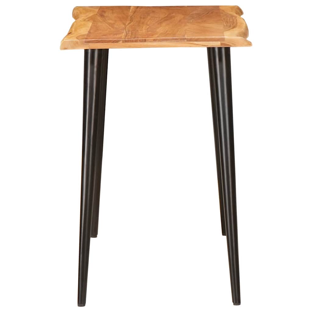 Spiseborde Brun og sort 110 x 55 x 78 cm Massivt mangotræ