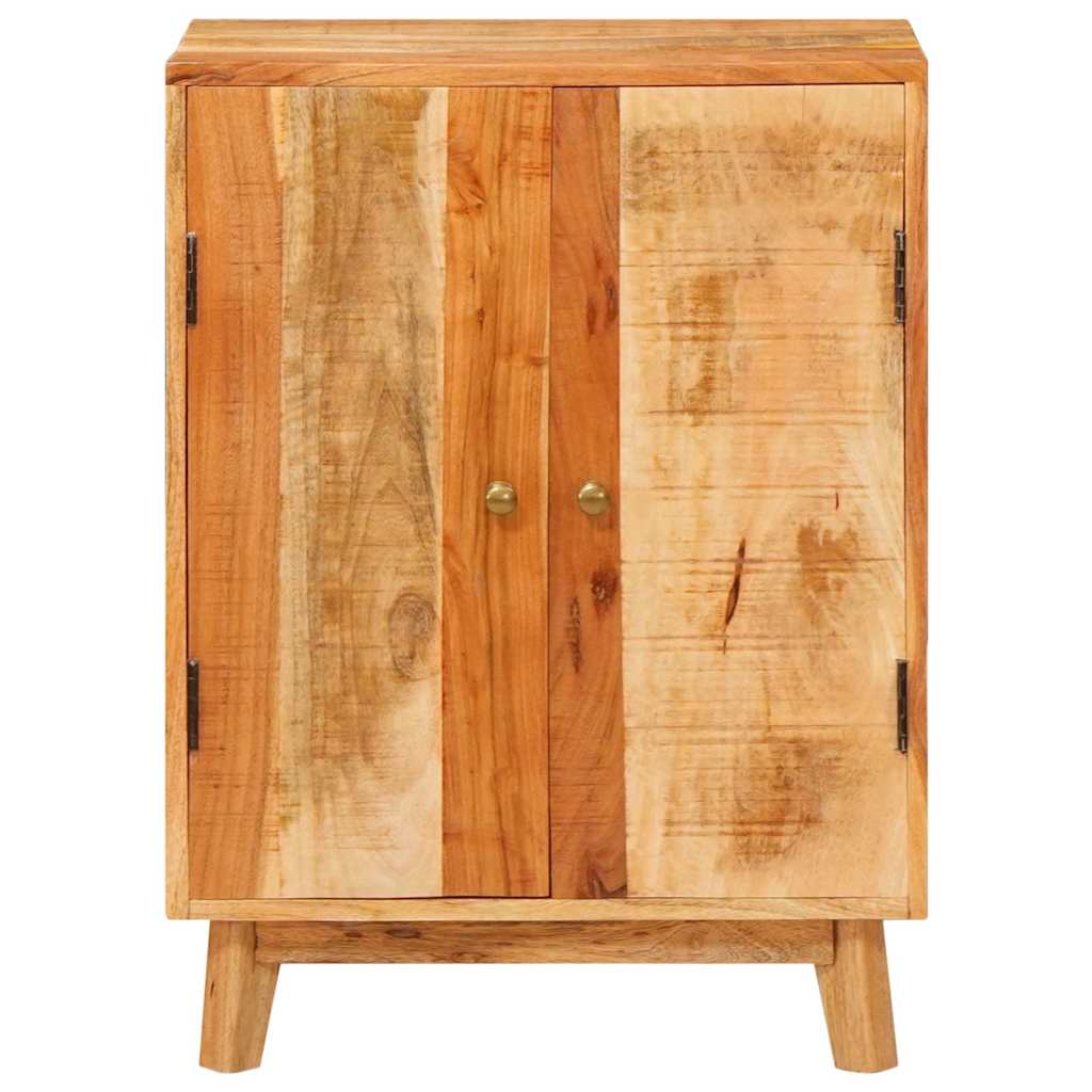 Opbevaringsskabe med dør Brun 55 x 35 x 75 cm Massivt mangotræ