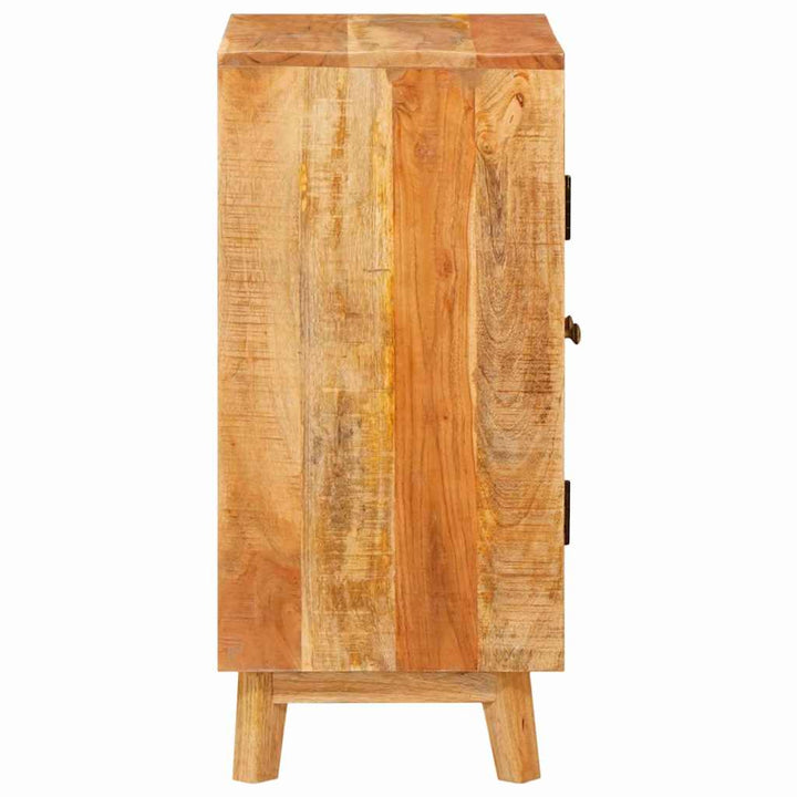 Opbevaringsskabe med dør Brun 55 x 35 x 75 cm Massivt mangotræ